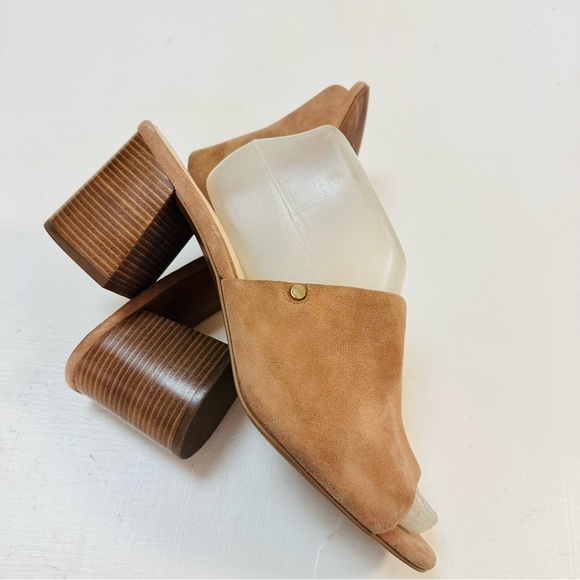 cole haan suede toe mule sandals beige size 11B - Picture 4 of 9